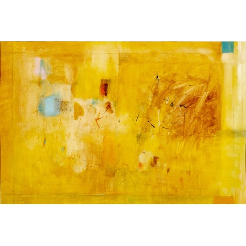 238 - Cynthia Villet (South African 1934 - ) YELLOW ABSTRACT