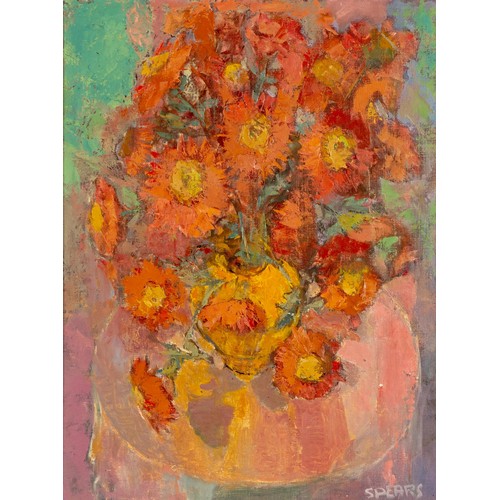 286 - Frank Spears (South African 1906 - 1991) CRYSANTHEMUMS II