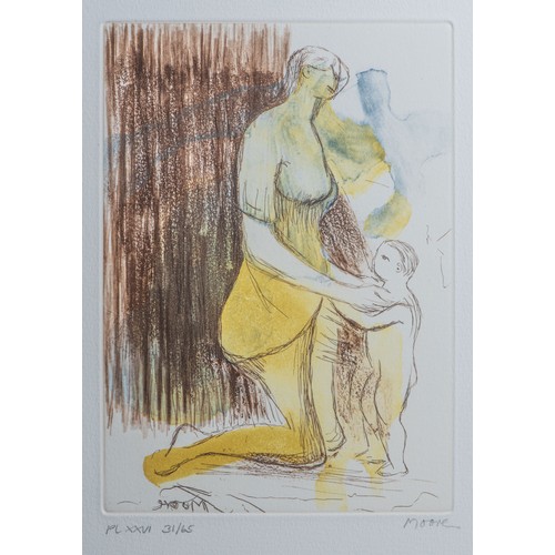 339 - Henry Moore (British 1898 - 1986) MOTHER AND CHILD XXVI