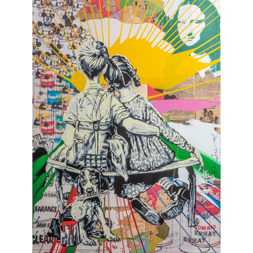 309 - Mr Brainwash (French 1966 - ) WORK WELL TOGETHER