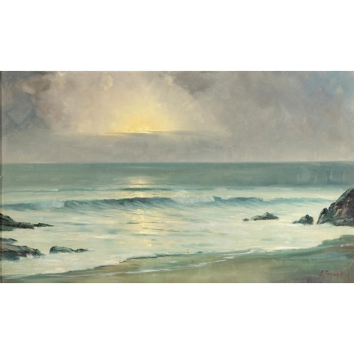 200 - Christopher Tugwell (South African 1938 - 2021) SUNRISE OVER THE SEA