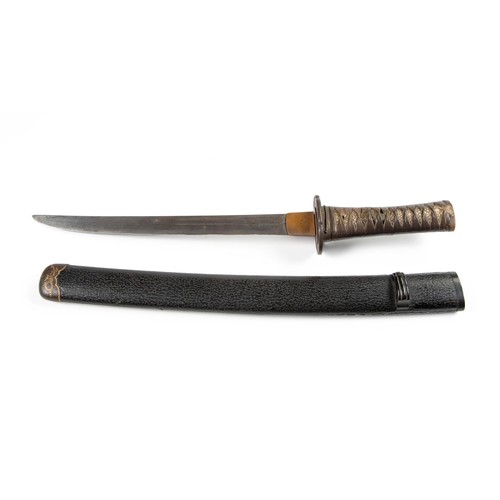 631 - A JAPANESE WAKIZASHI, MEIJI PERIOD, 1868 - 1912