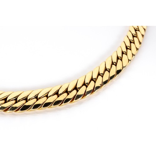 848 - AN 18CT GOLD NECKLACE