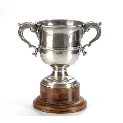 721 - A GEORGE V SILVER TROPHY CUP, ADIE BROS, BIRMINGHAM, 1926