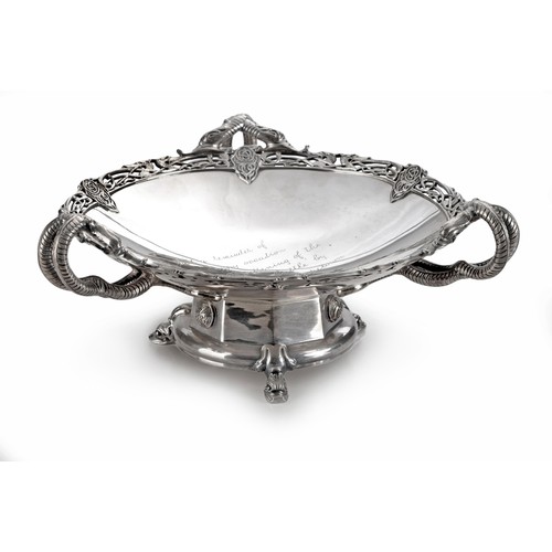 726 - A GEORGE V SILVER BOWL, ATKIN BROTHERS, SHEFFIELD, 1936