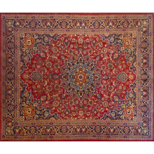 154 - A MASHAD RUG317 by 246cm