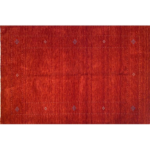 121 - A GABBEH RUG, IRAN237 by 156cm