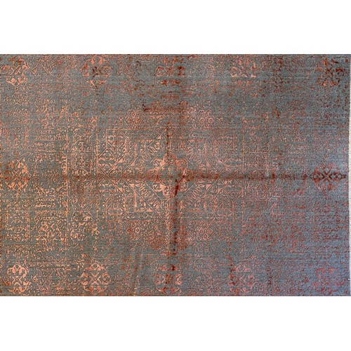 105 - A HAND LOOM RUG245 by 165cm