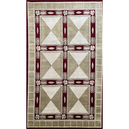 71 - AN INDO NEPAL RUG, INDIA, MODERN285 by 195cm