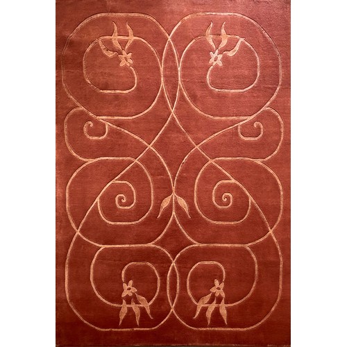 87 - AN INDO NEPAL RUG, INDIA, MODERN292 by 245cm