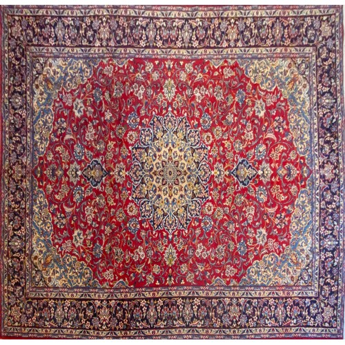 143 - A NAJAFABAD CARPET, IRAN400 by 290cm