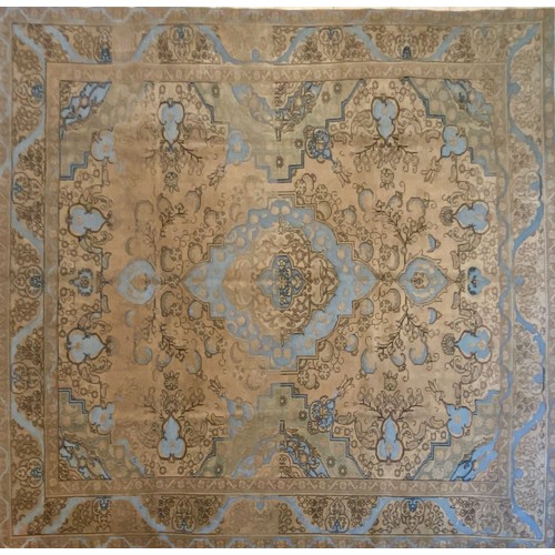 115 - AN OVERDYE RUG390 by 289cm