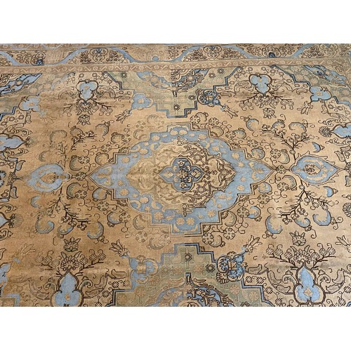 115 - AN OVERDYE RUG390 by 289cm