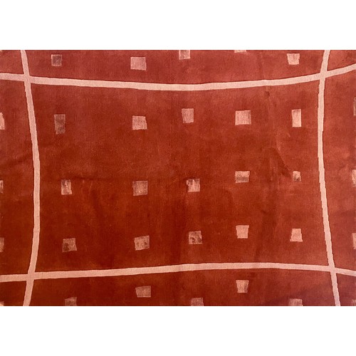 96 - A NEPAL PART SILK RUG, MODERN236 by 167cm