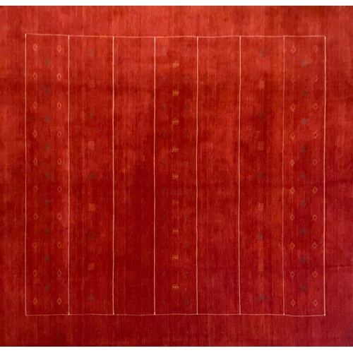 125 - A GABBEH RUG, MODERN293 by 253cm