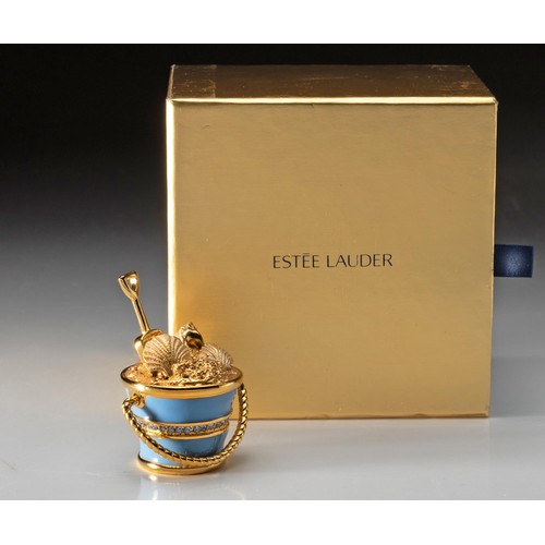 118 - AN ESTEE LAUDER SOLID PERFUME COMPACT, BEACH TREASURES, 2004