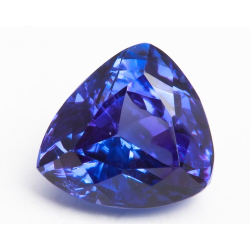 442 - A TRILLIANT-CUT TANZANITE 1.18 CARATS