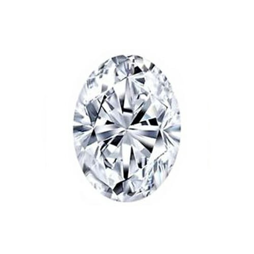 460 - AN OVAL CUT DIAMOND 0,91 CARATS