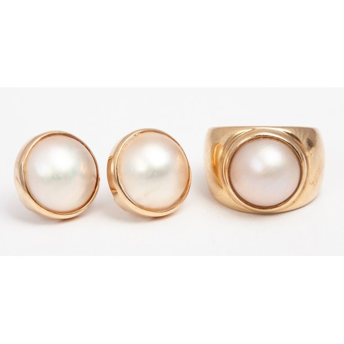 70 - A SUITE OF PEARL JEWELLERY