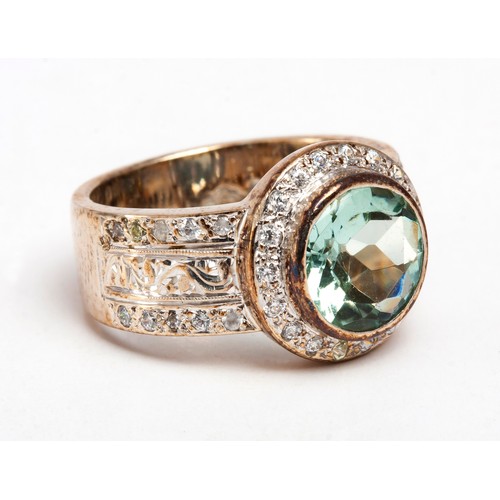 283 - A TOPAZ DRESS RING