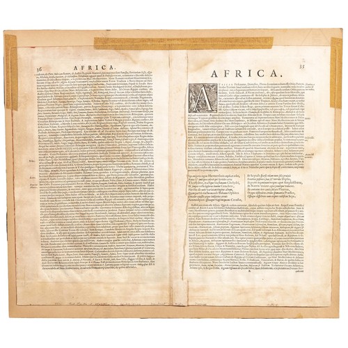 298 - Mercator Jr. - AFRICA EX MAGNA ORBIS TERRE DESCRIPTIONE