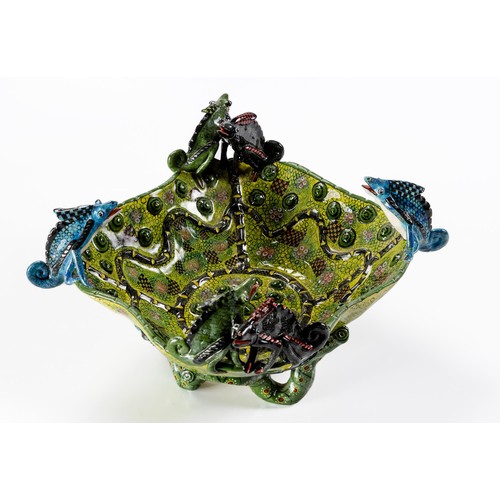 713 - AN ARDMORE 'CHAMELEON' DISH, 2010