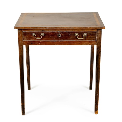 64 - A GEORGE III STYLE MAHOGANY OCCASIONAL TABLE