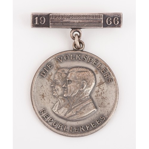 250 - A SILVER VOLKSPELERS MEDAL, 1966