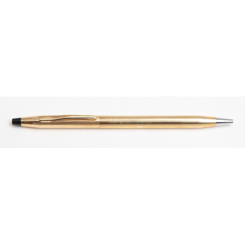 228 - A GOLD CROSS PEN