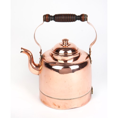 212 - A COPPER KETTLE