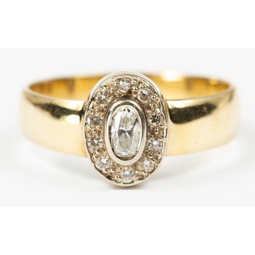 1137 - A DIAMOND DRESS RING