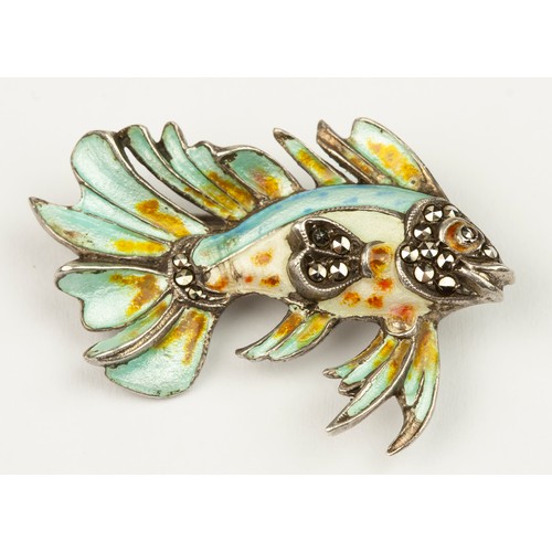 1227 - A SILVER BROOCH