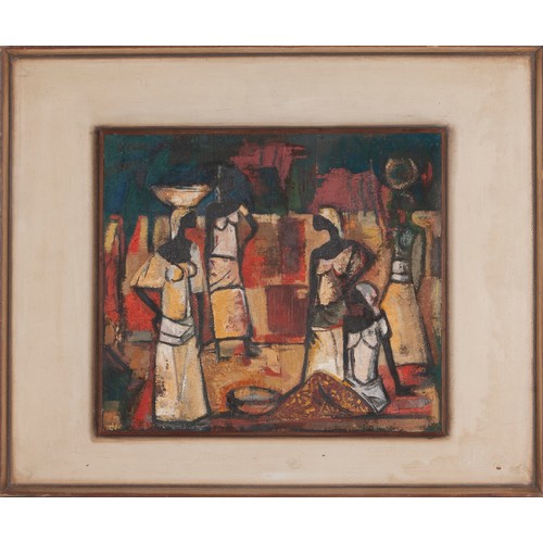 656 - Maurice Charles Louis van Essche (South African 1906 - 1977) CONGOLESE FIGURES