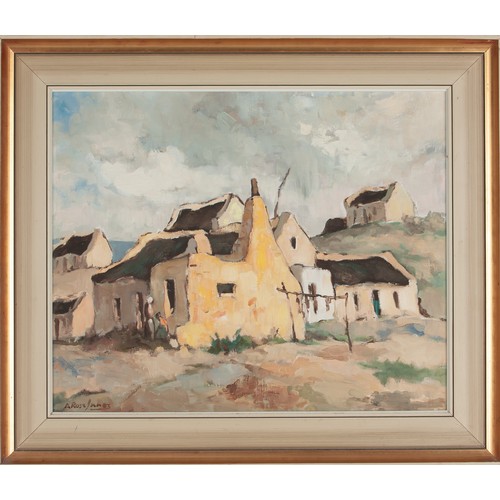 620 - Alexander Rose-Innes (South African 1915 - 1996) ARNISTON COTTAGES