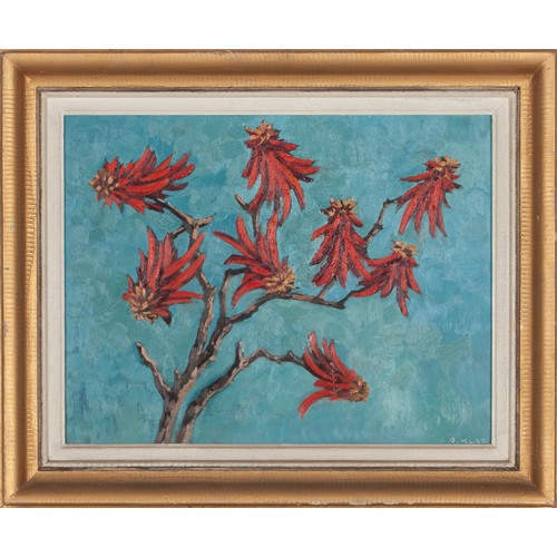 639 - Otto Klar (South African 1908 - 1994) CORAL TREE