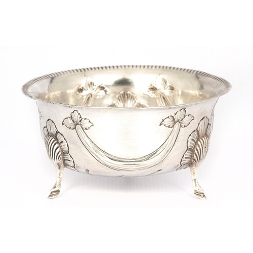 126 - IRISH STYLE SILVER BOWL