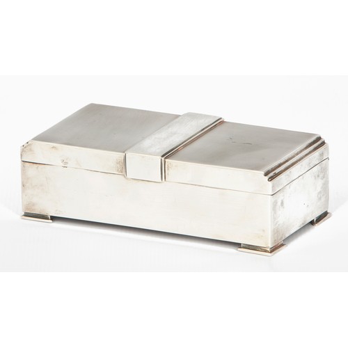 167 - SILVER CIGARETTE BOX