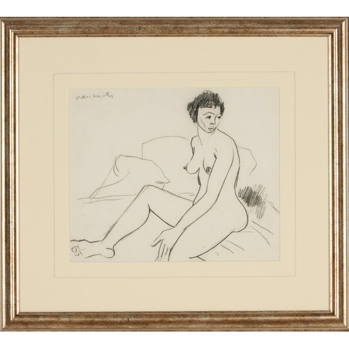 587 - Maurice Charles Louis van Essche (South African 1906 - 1977) STUDY OF A FEMALE NUDE