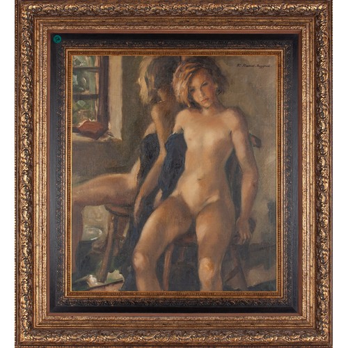 1011 - HL Stradiot Bougnet (Belgian 1907 - 1953) SEATED NUDE