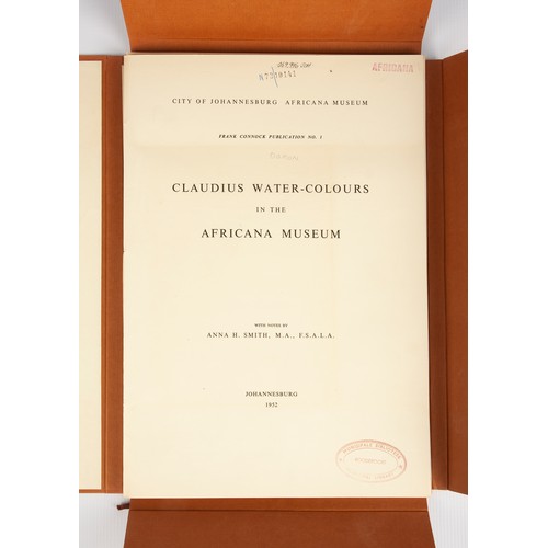 318 - CLAUDIUS WATER-COLOURS IN THE AFRICANA MUSEUM (LIMITED EDITION)