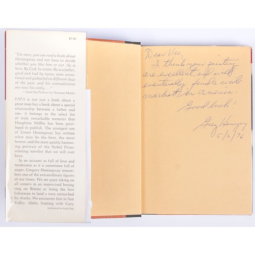 329 - PAPA: A PERSONAL MEMOIR (INSCRIBED BY AUTHOR)