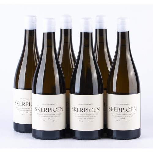 1435 - SIX BOTTLES OF SADIE FAMILY WINES OLD VINE SERIES SKERPIOEN