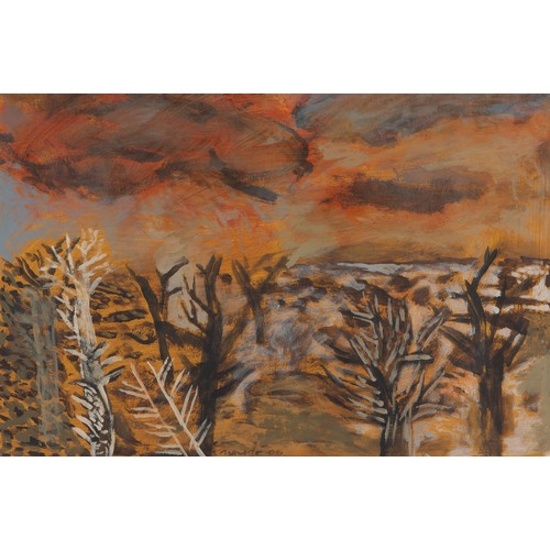 466 - André Naudé (South African 1950 - ) AUTUMN LANDSCAPE