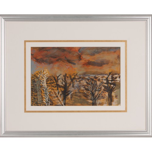 466 - André Naudé (South African 1950 - ) AUTUMN LANDSCAPE