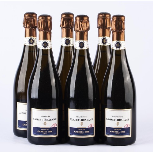 1450 - SIX BOTTLES OF GOSSET-BRABANT CUVÉE GABRIEL GRAND CRU