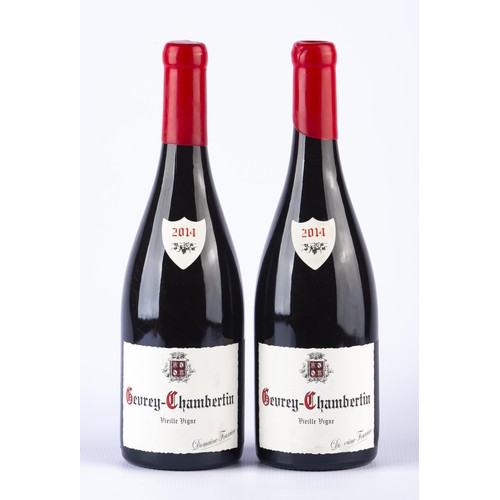 1457 - TWO BOTTLES OF DOMAINE FOURRIER GEVREY-CHAMBERTIN VIEILLE VIGNES