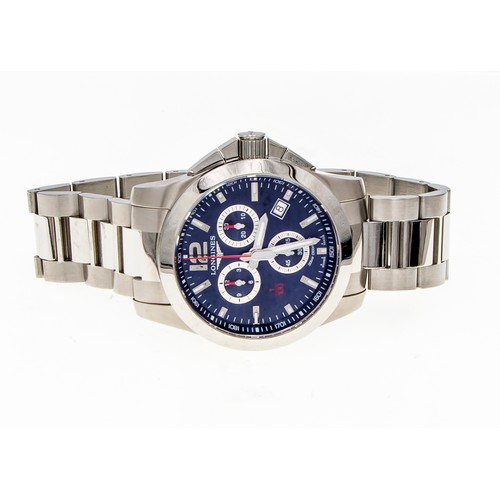 757 - A GENTLEMAN'S LONGINES CHRONOGRAPH WRISTWATCH