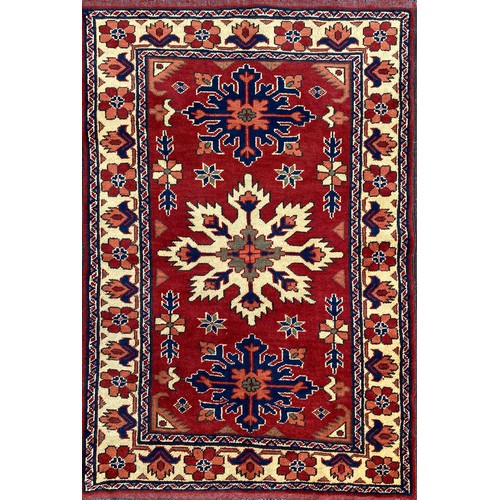 1 - AN AFGHAN RUG, MODERN