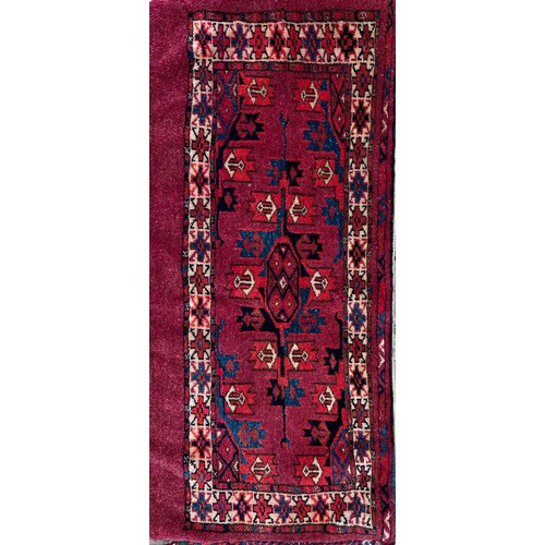 15 - A KURDI BAG, IRAN, CIRCA 1950