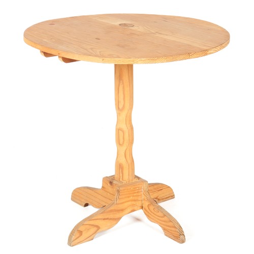 137 - A PINE OCCASIONAL TABLE